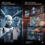 Rückblick 2025/ Ausblick 2026: Wenn KI laufen lernt und Roboter unsere Kollegen werden.