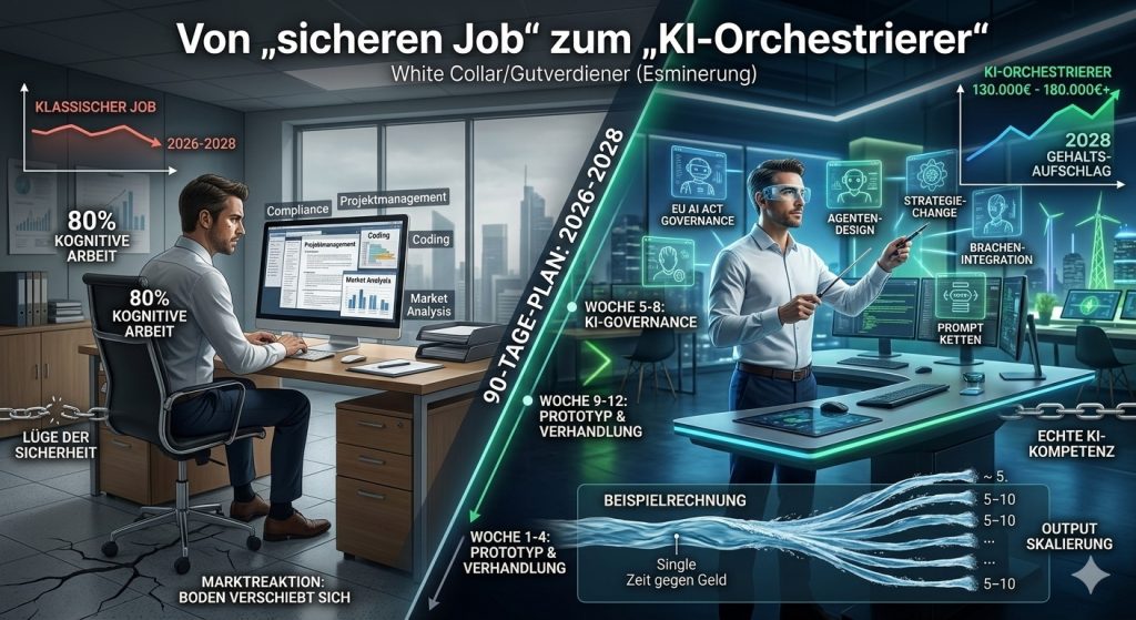 Vom sicheren Job zum KI-Orchestrierer