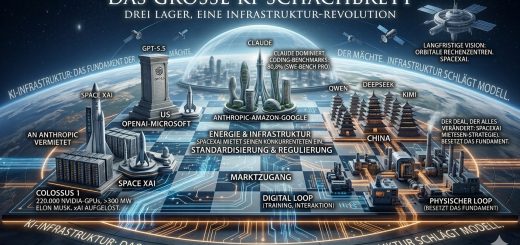 Das große KI-Schachbrett: Drei Lager, eine Infrastruktur-Revolution und der stille Krieg um das Fundament
