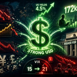 Der US-Dollar gegen alle anderen: Ein Arbeitsmarktbericht bringt Aktien, Krypto und Gold gleichzeitig unter Druck