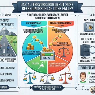 Das Altersvorsorgedepot 2027 – Befreiungsschlag oder staatlich verpackte Steuerfalle?