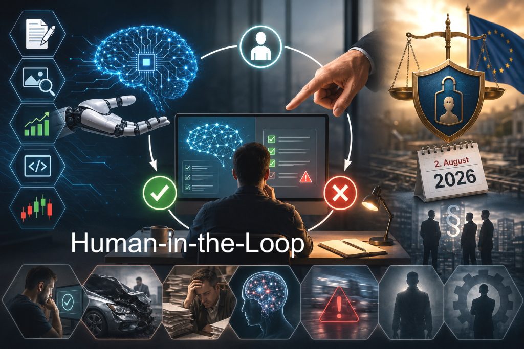 Human-in-the-Loop: Warum die KI-Kontrolle so oft zur Farce wird und warum sie trotzdem Pflicht bleibt