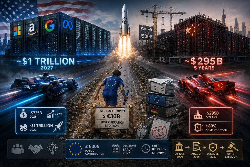 30 Milliarden gegen eine Billion: Warum Europas KI-Offensive im globalen Wettlauf chancenlos bleibt