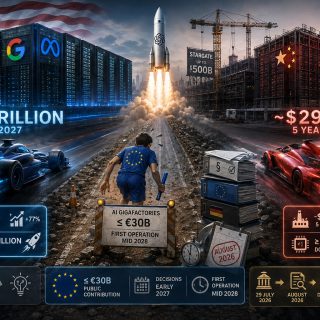 30 Milliarden gegen eine Billion: Warum Europas KI-Offensive im globalen Wettlauf chancenlos bleibt