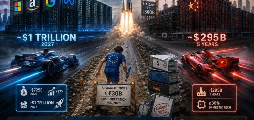 30 Milliarden gegen eine Billion: Warum Europas KI-Offensive im globalen Wettlauf chancenlos bleibt