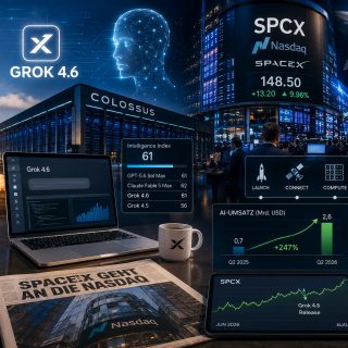 Grok 4.6: Wie SpaceX mit einem KI-Modell den Kapitalmarkt bewegt