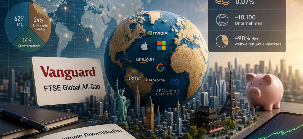 Der neue Welt-ETF ist da: Was der Vanguard FTSE Global All-Cap UCITS ETF wirklich kann