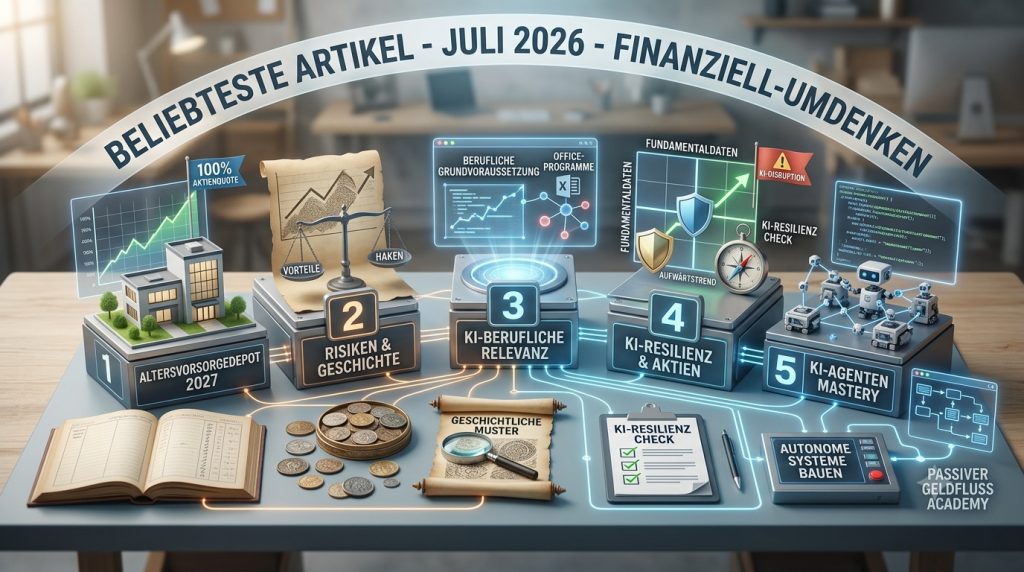 Die beliebtesten Artikel auf finanziell-umdenken im Juli 2026